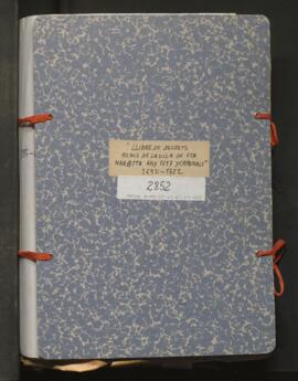 Llibre de Cúria Reial 1697-1722 (sig 2852)