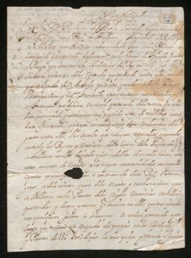 Carta de la reina Maria Anna d'Àustria a Don Rodrigo de Borja y Llanzol, lloctinet i capità gener...