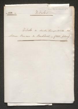XIX. Títol de membre corresponent de l'Ateneu Romà de Bucharest (1861) (sig: 279/19)