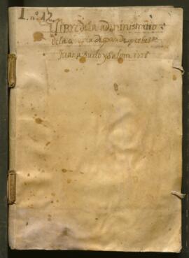 Llibre de l'administració de l'Obra Pia dispensada per la sra. Joana Burló i Salom (1728-1735)