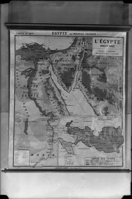 Reproducció de mapa d' Egipte
