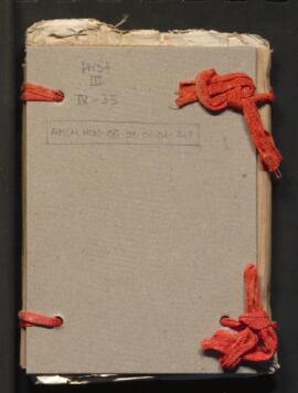 Llibre clavaria 1781